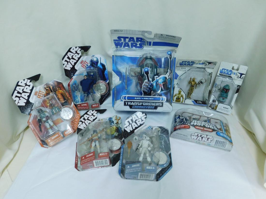 STAR WARS FIGURES WITH COLLECTORS COINS & MORE (1 of 7)
