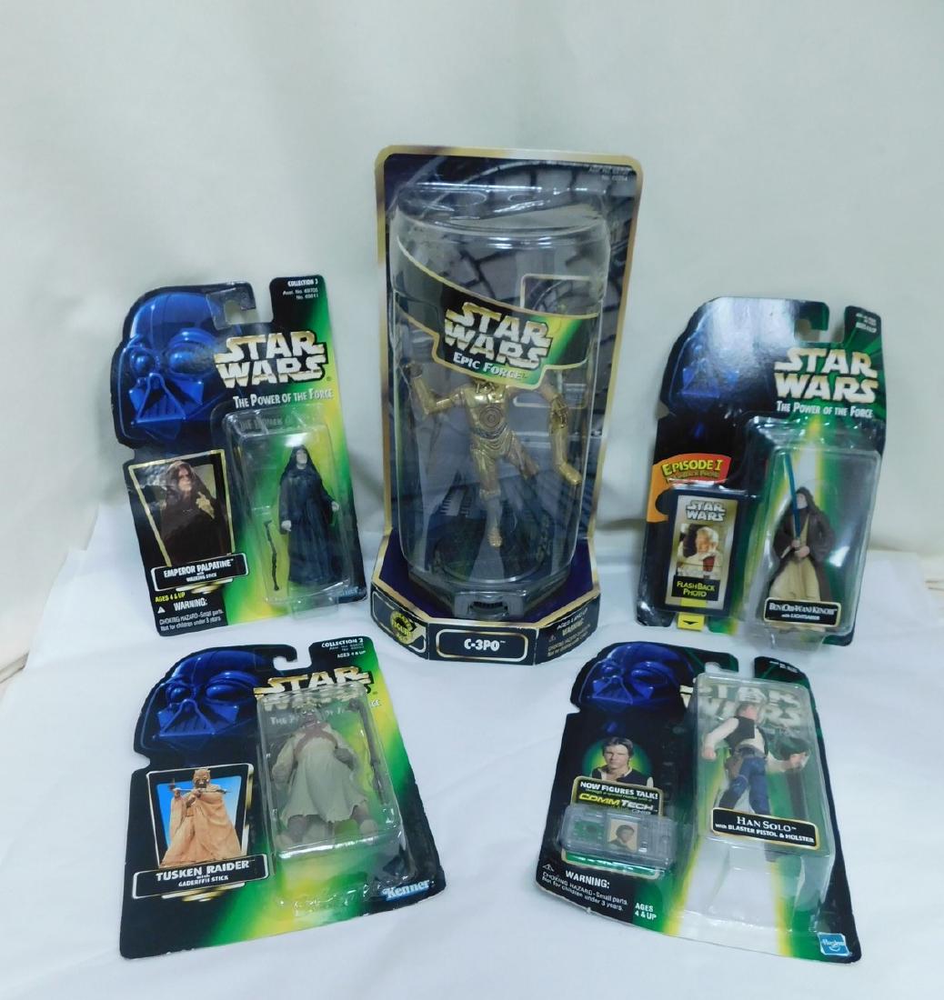 STAR WARS THE POWER OF THE FORCE ACTION FIGURES (1 of 8)