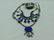 2 SILVER LIKE NECKLACES WITH MULTI-COLOR STONE BEA