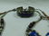 2 SILVER LIKE NECKLACES WITH MULTI-COLOR STONE BEA - 5