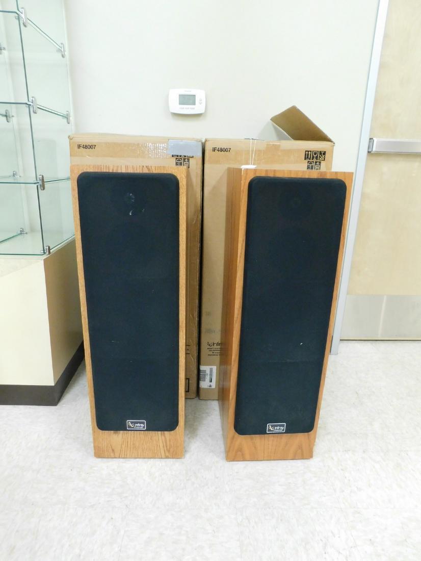 NIB PAIR OF INFIINITY CS3007 FLOOR STANDING LOUDSP (1 of 2)