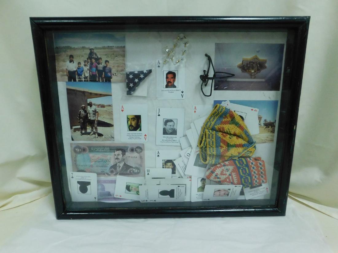 AMERICAN SOLDIER TOUR OF IRAQ SHADOW BOX (1 of 5)