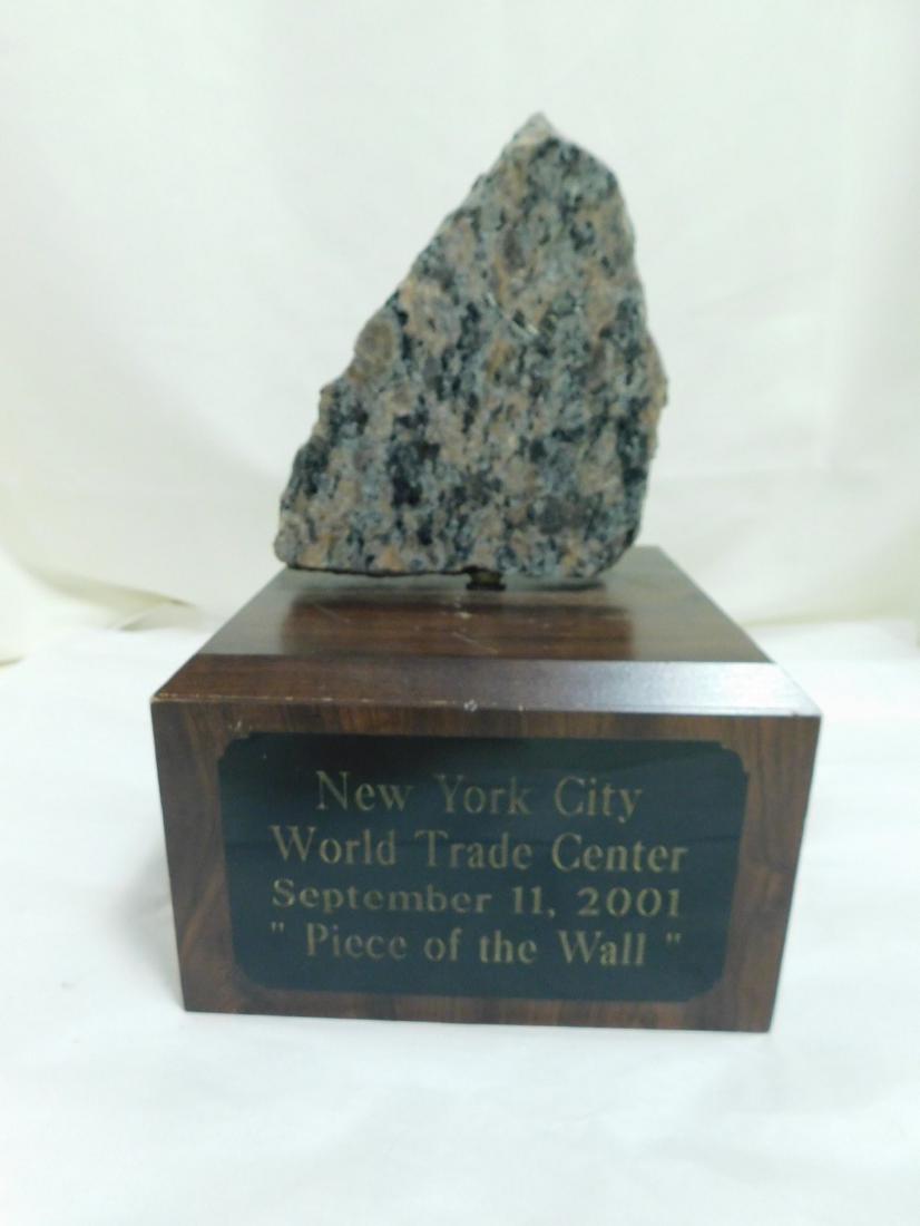 NEW YORK CITY WORLD TRADE CENTER PIECE OF THE WALL (1 of 5)