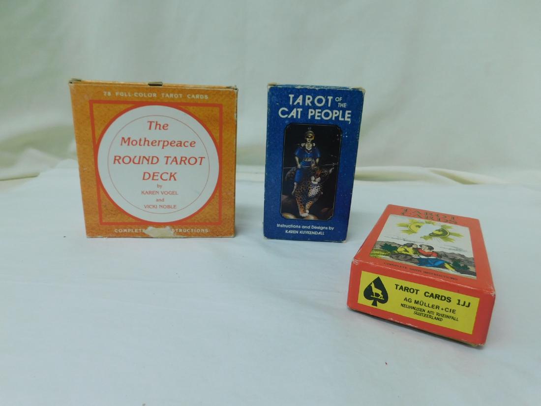 FORTUNE TELLING TAROT CARD SETS (1 of 4)