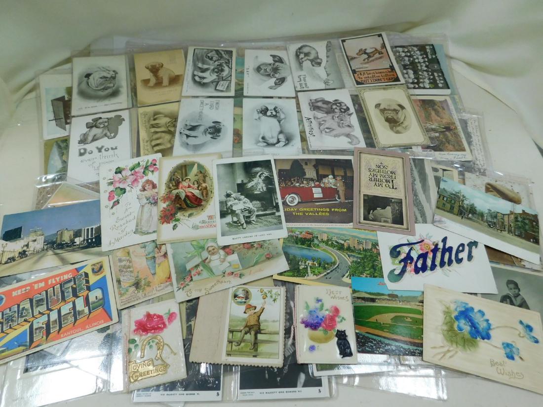 ANTIQUE & VINTAGE POSTCARDS (1 of 10)