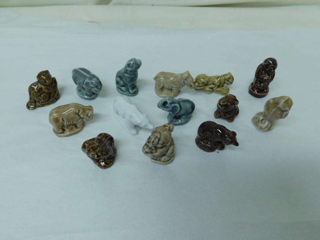 14 SMALL WADE ANIMAL FIGURINES: 14 SMALL WADE ANIMAL FIGURINES- POLAR BEAR - DOG - KOALA BEAR - RABBIT - BEAVER & MORE