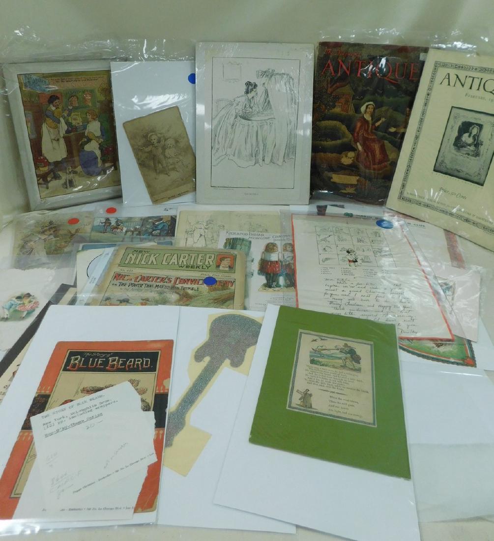 VINTAGE & ANTIQUE EPHEMERA (1 of 9)