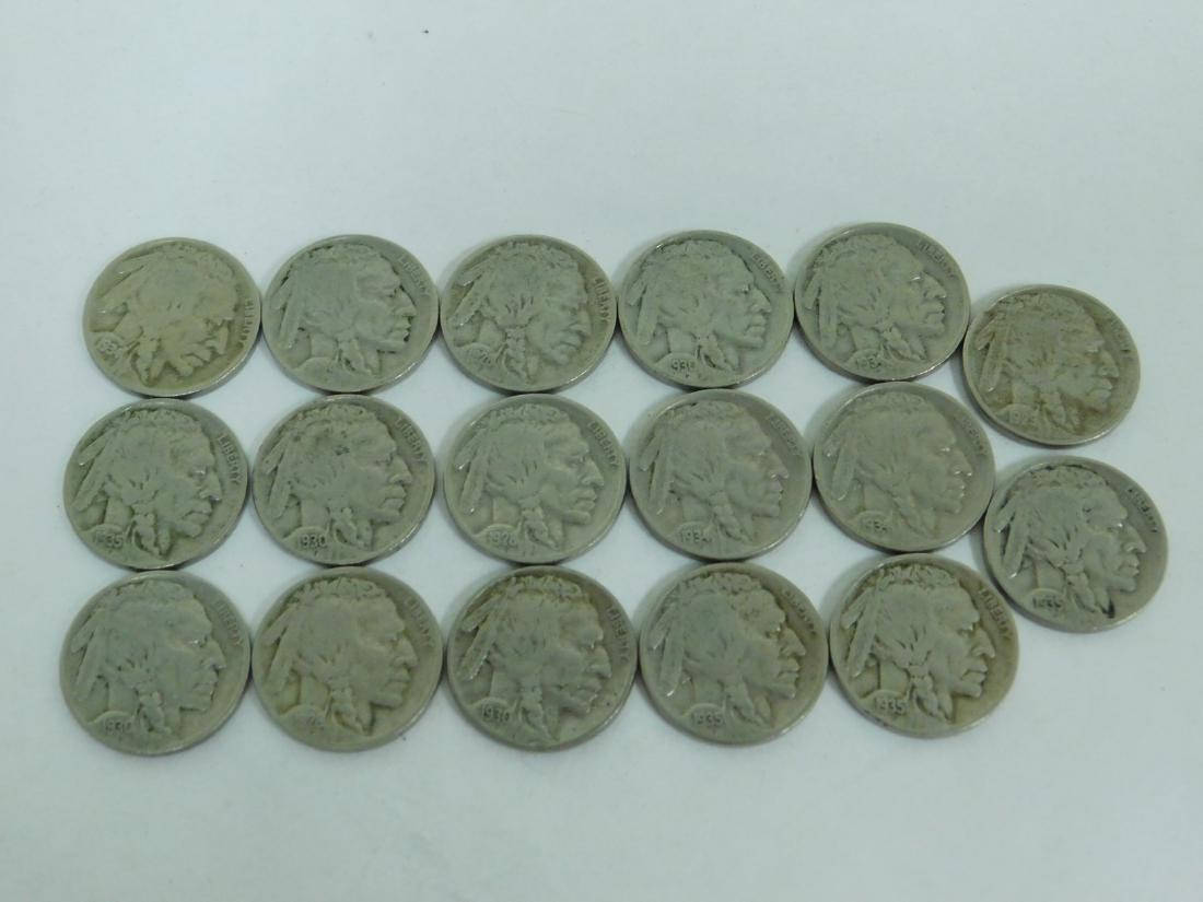 17 BUFFALO NICKELS (1 of 7)