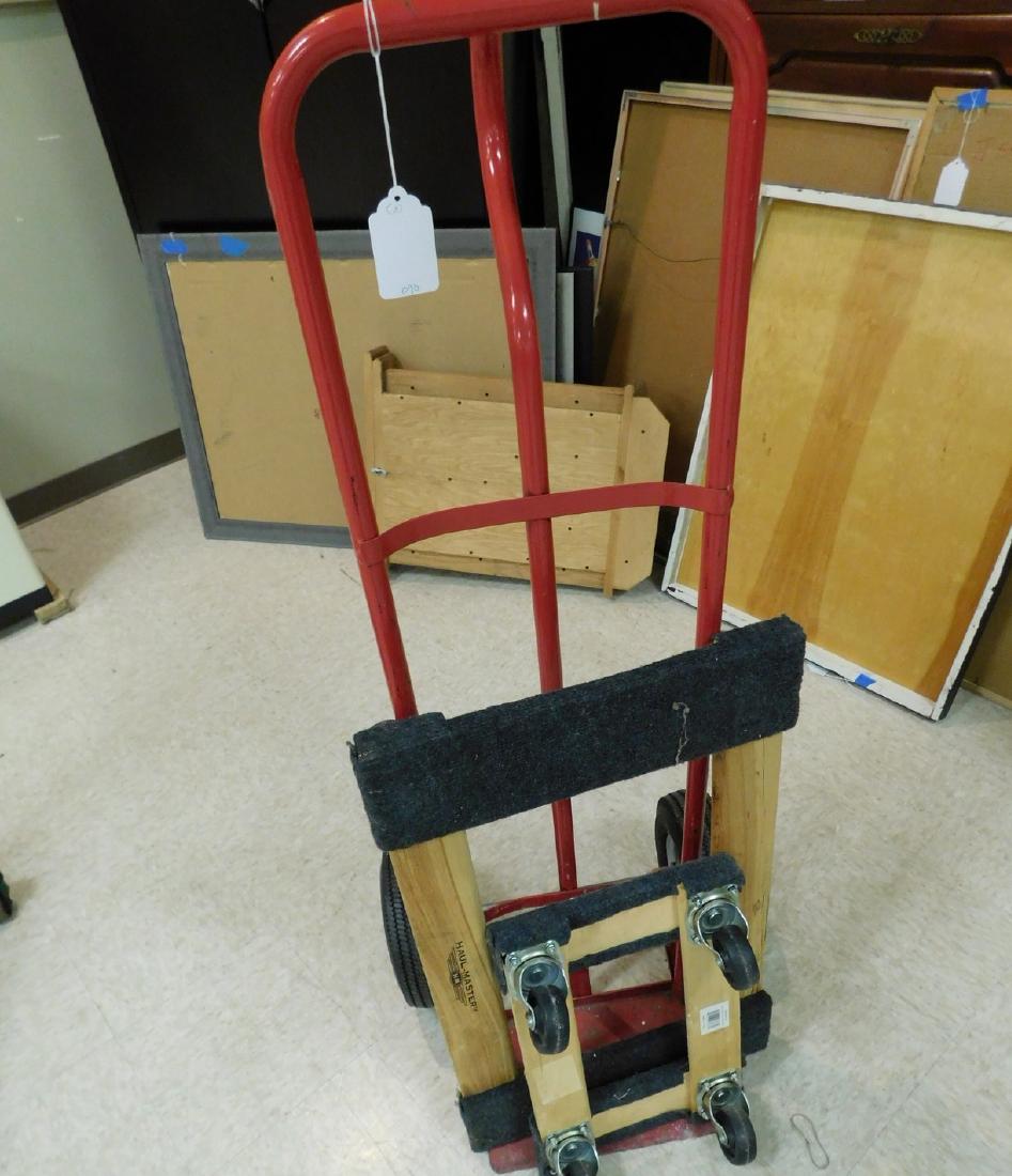 2 PIANO DOLLIES & 1 HAND TRUCK: 2 PIANO DOLLIES & 1 HAND TRUCK - 1 SMALL & 1 MEDIUM PIANO DOLLIES & 1 RED HAND TRUCK