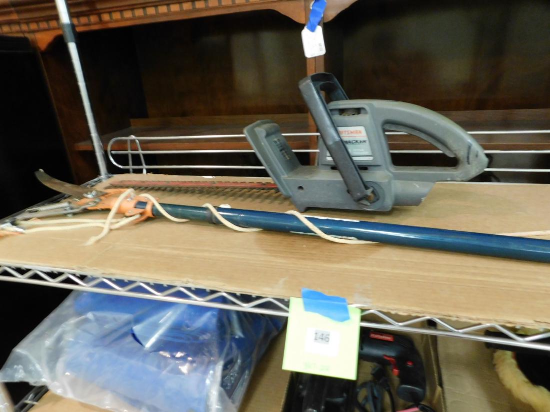 ELECTRIC GARDEN TOOLS & TREE TRIMMER (1 of 2)