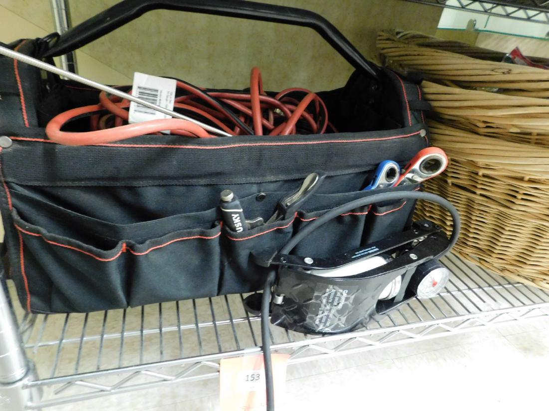 NICE CANVAS TYPE TOOL BOX WITH TOOLS (1 of 4)