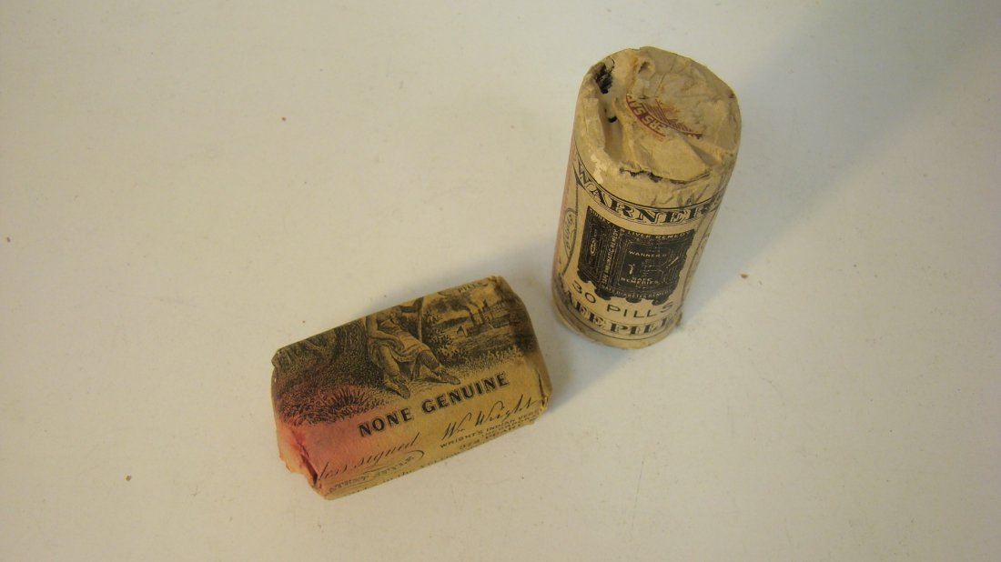 VINTAGE APOTHECARY/PHARMACEUTICAL ITEMS - 2 ITEMS (1 of 9)
