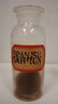 3 VINTAGE 6'' GLASS APOTHECARY BOTTLES-AS IS - 4