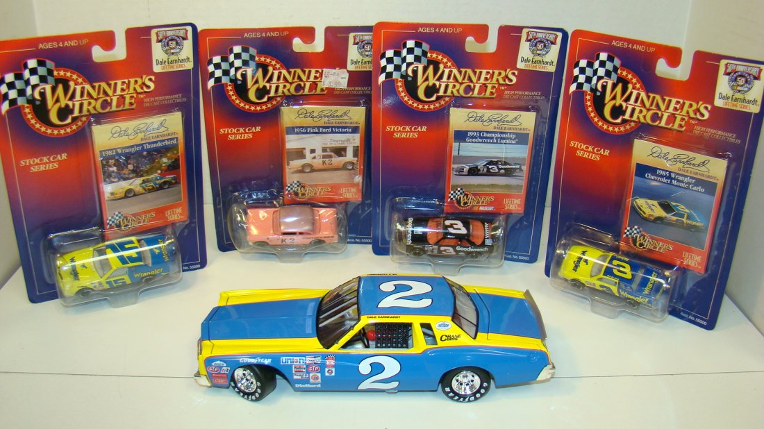 DALE EARNHARDT DIE CAST COLLECTABLES (1 of 6)