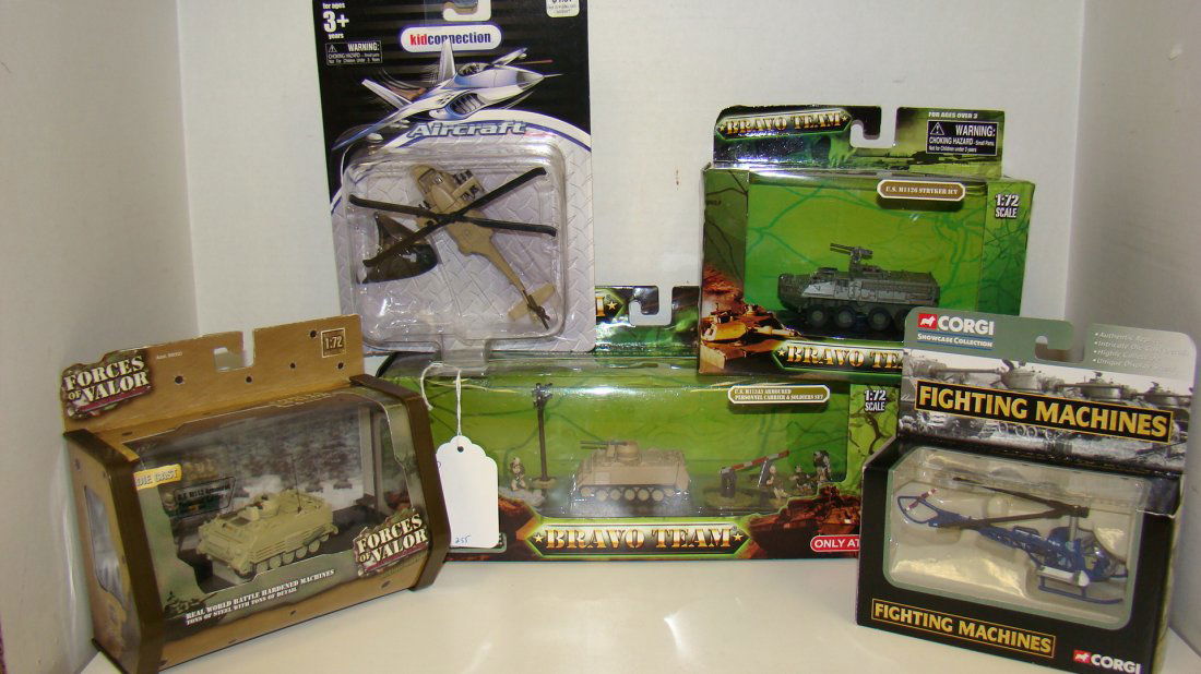 MILITARY DIE CAST AND OTHER ACTION ITEMS (1 of 9)