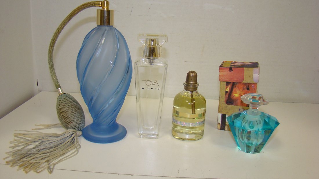 4 PERFUME BOTTLES (1 of 5)
