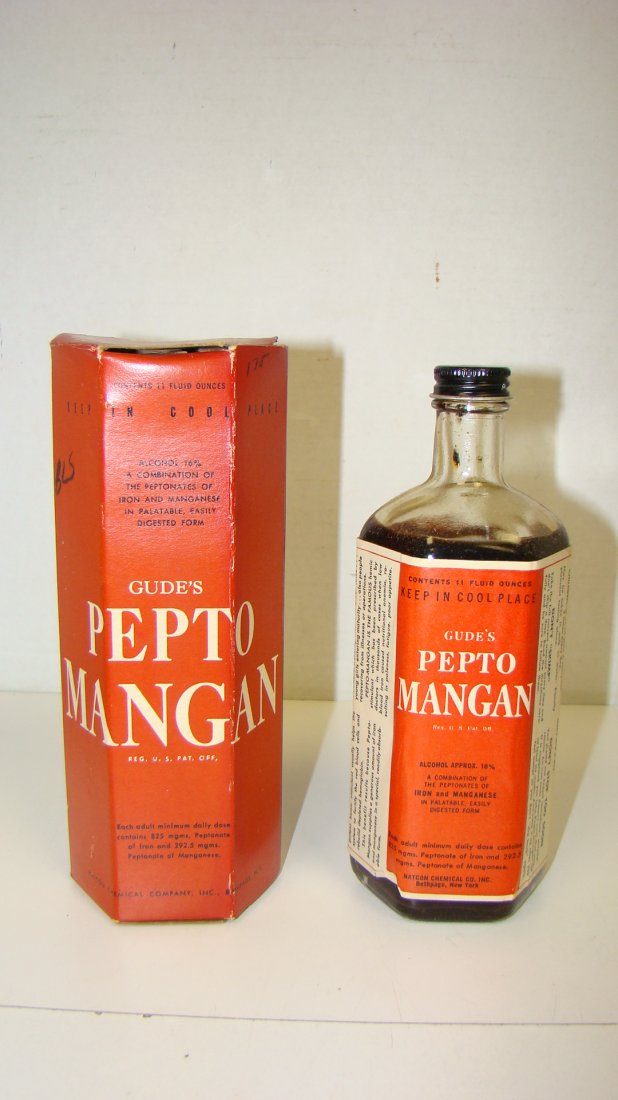 NEW/OLD STOCK GUDE'S PEPTO MANGAN IN BOX (1 of 8)
