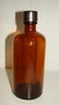 VINTAGE APOTHECARY GLASS BOTTLES - 3 ITEMS - 2