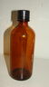 VINTAGE APOTHECARY GLASS BOTTLES - 3 ITEMS - 3