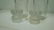 2 9'' VINTAGE GLASS APOTHECARY BOTTLES - 2