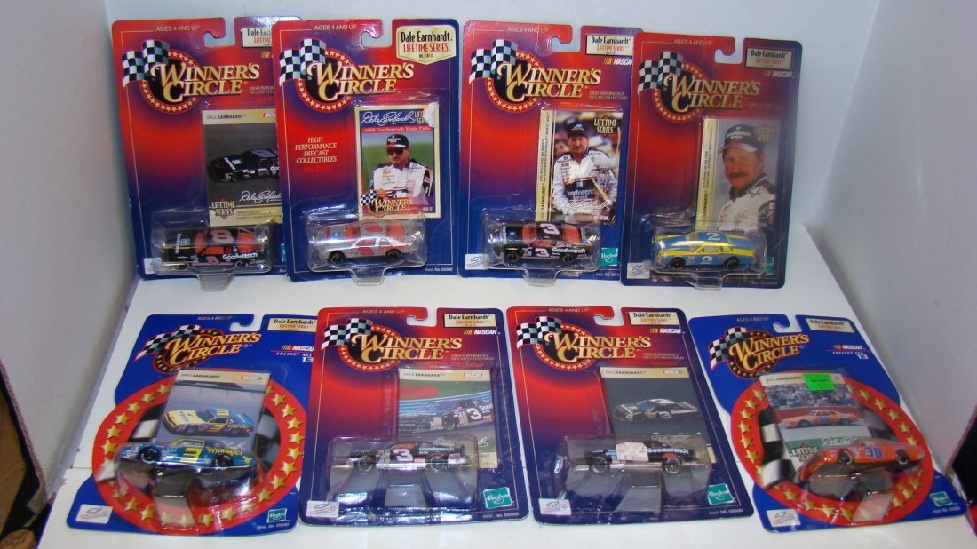 LOT OF 8 EARNHARDT LIFETIME SERIES CARS (1 of 6)