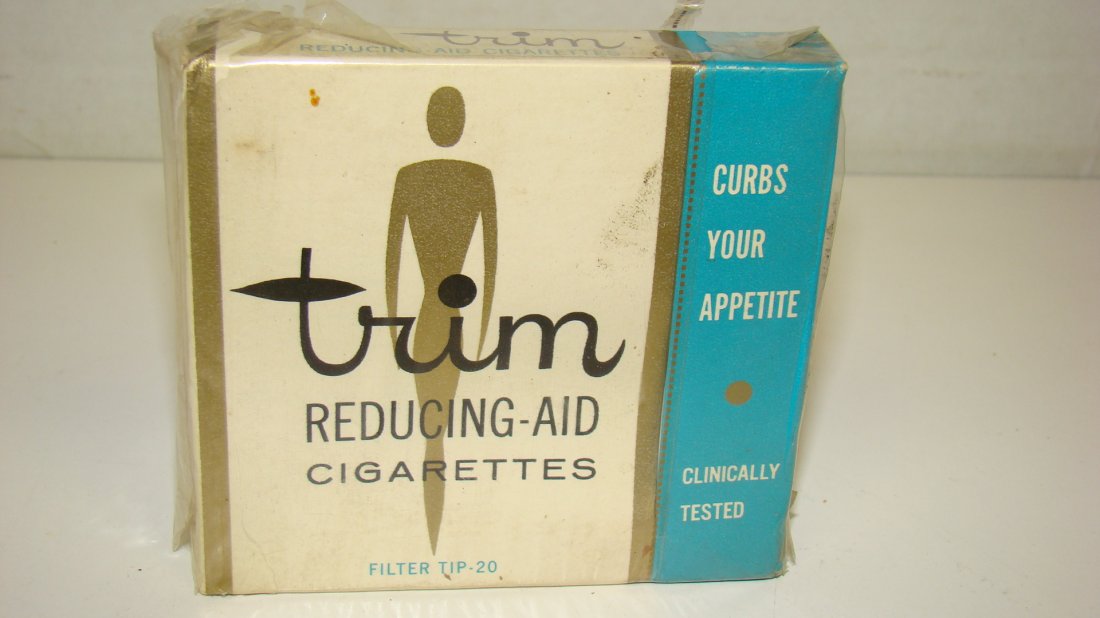 SMOKING DIET 1955 TRIM REDUCING CIGARETTE AID (1 of 3)