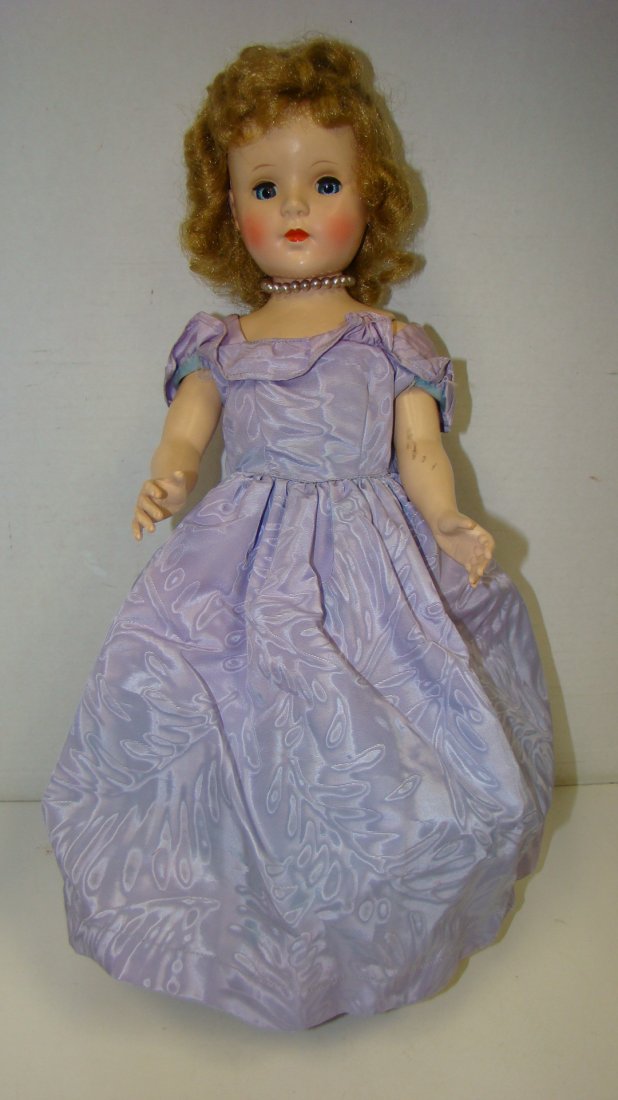 17'' VINTAGE COMPOSITION DOLL (1 of 8)