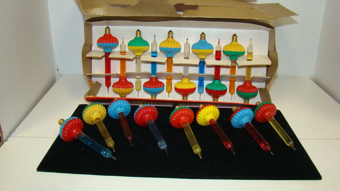 VTG SET OF 10 BUBBLE-LITES & 8 LOOSE (1 of 6)