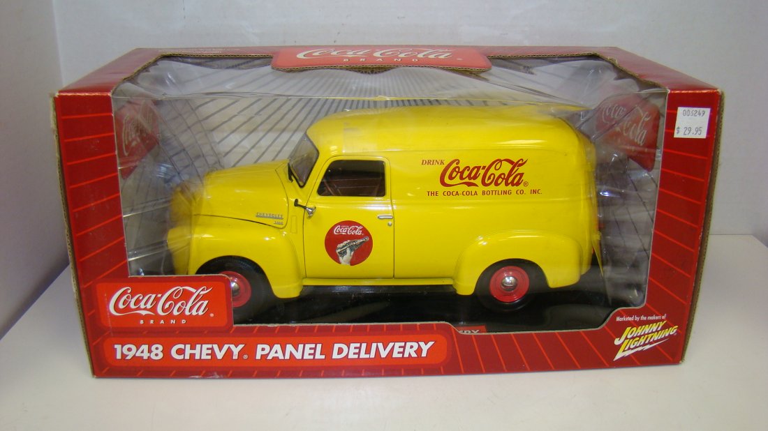 NIB JOHNNY LIGHTNING COCA-COLA VAN (1 of 3)