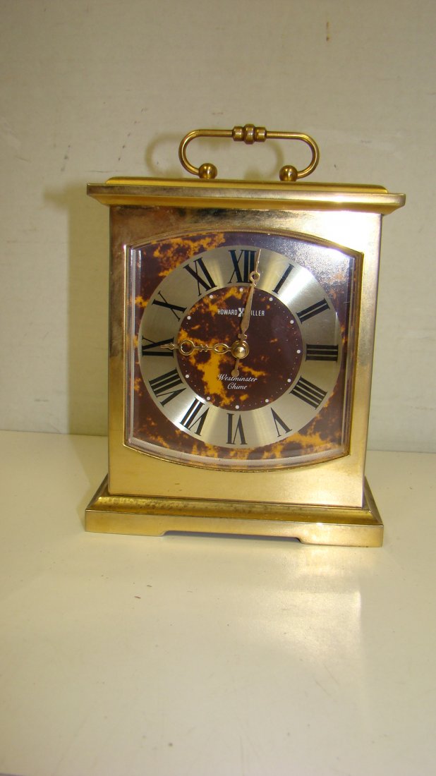 HOWARD MILLER CARRIAGE CLOCK (1 of 4)