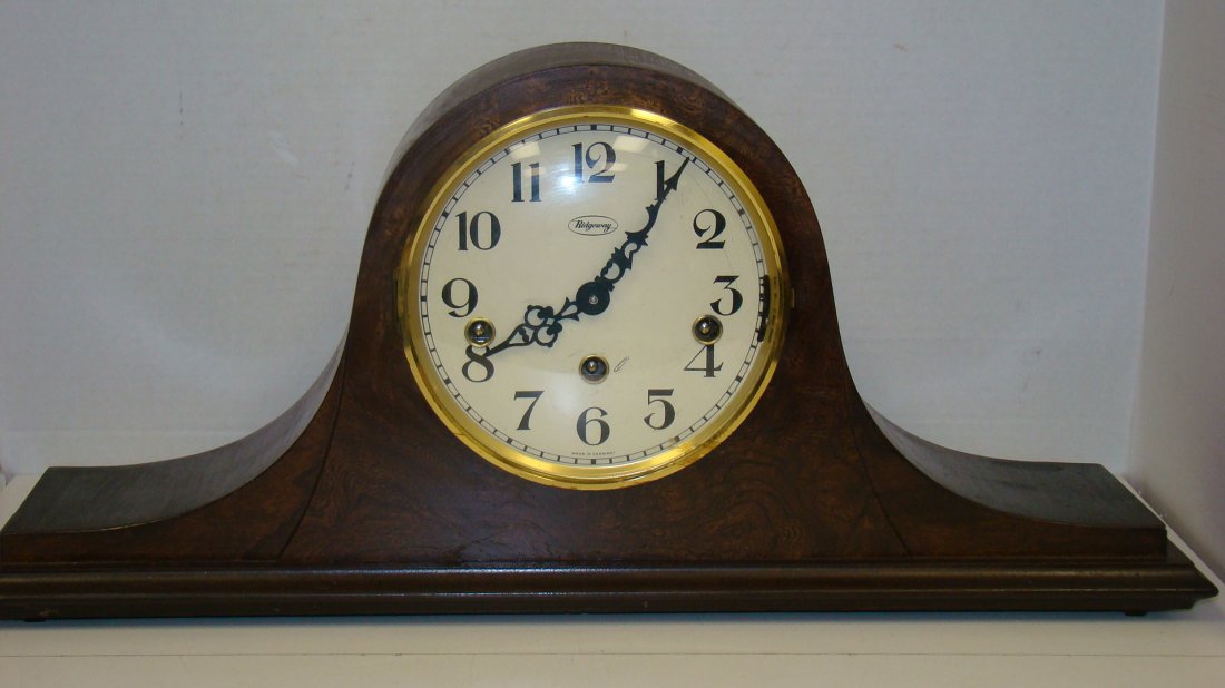 RIDGWAY HERMLE MANTLE CLOCK (1 of 5)