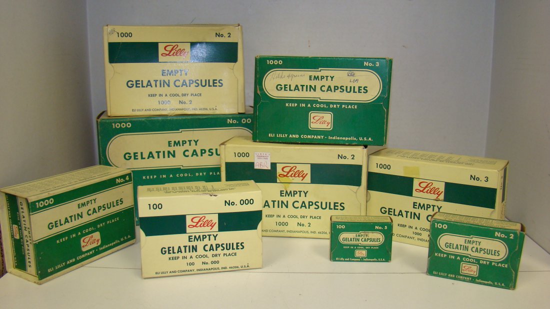 9 BOXES GELATIN CAPSULES (1 of 8)