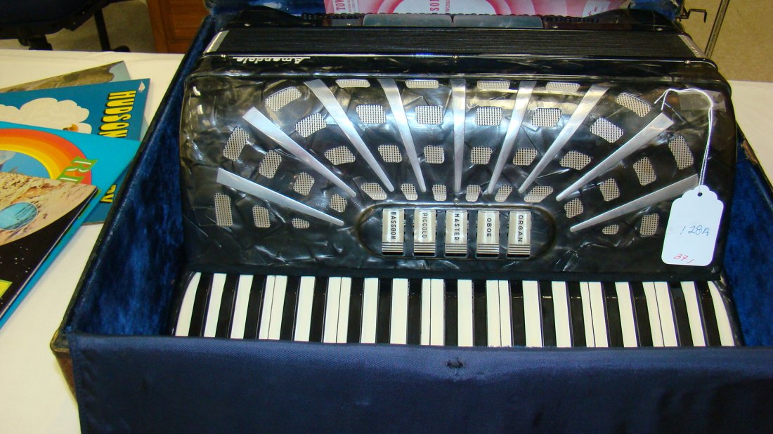 VINTAGE AMENDOLA ACCORDIAN W/ CASE (1 of 4)