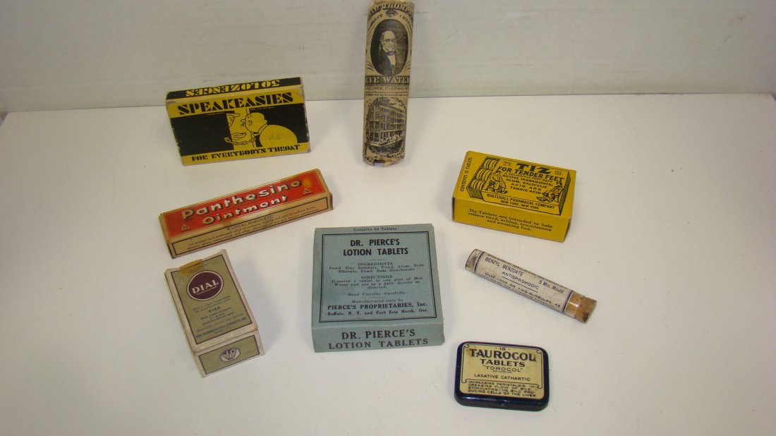 8 NOS PHARMACEUTICAL COLLECTIBLES (1 of 6)