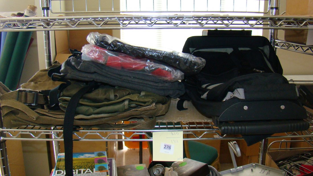 SL 4 USED MILITARY BAGS & 3 NEW BACKPACKS (1 of 3)