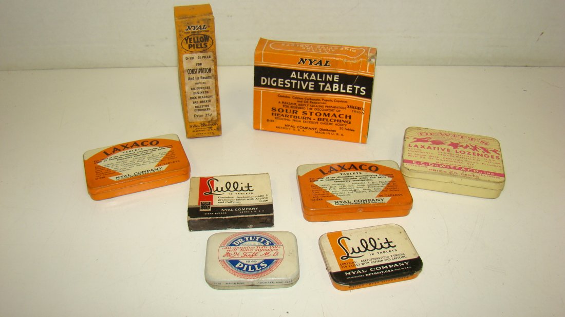 8 NOS PHARMACEUTICAL COLLECTIBLES (1 of 4)