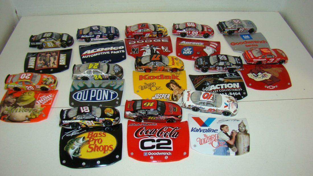 13 VARIOUS CAR & PLASTIC HOOD SETS (1 of 5)