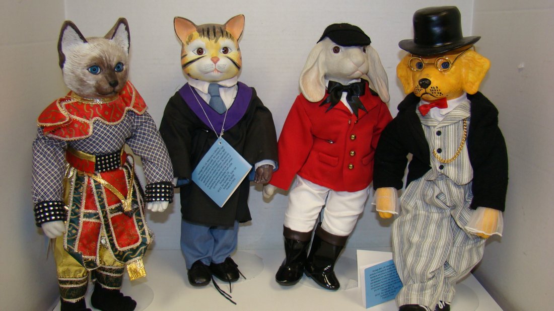 4 HERITAGE MINT 14'' PET PERSONALITY DOLLS (1 of 6)