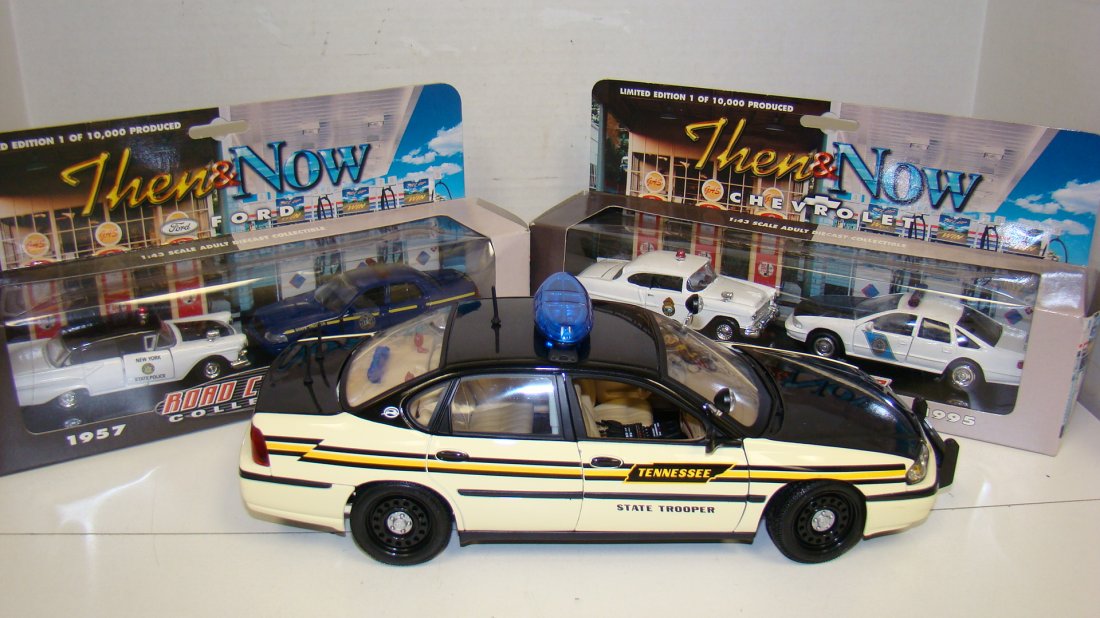 2 NIB ROAD CHAMPIONS THEN & NOW-MAISTO TROOPER CAR (1 of 10)
