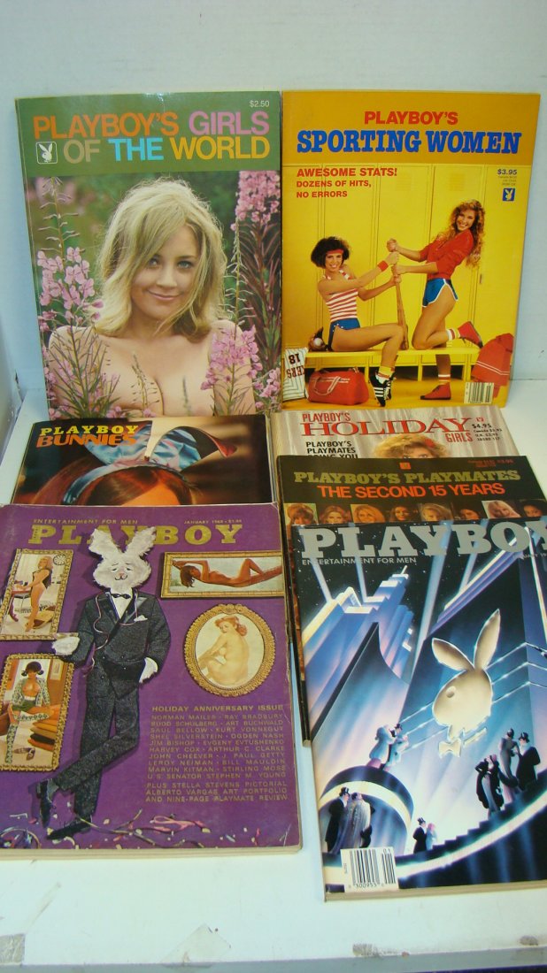 2 BOXES 1987 & SPECIAL EDITION PLAYBOY MAGAZINES (1 of 10)