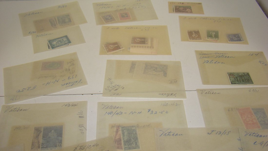 15 ENVELOPES OF VATICAN STAMPS (1 of 5)