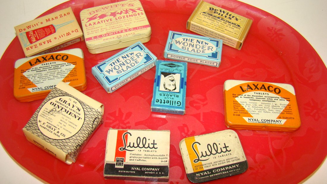 11 NOS PHARMACEUTICAL COLLECTIBLES (1 of 4)