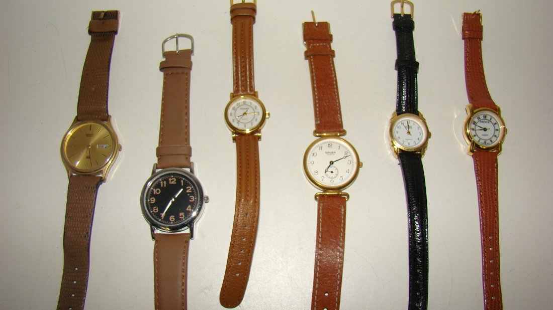 4 VARIOUS WRISTWATCHES (1 of 6)