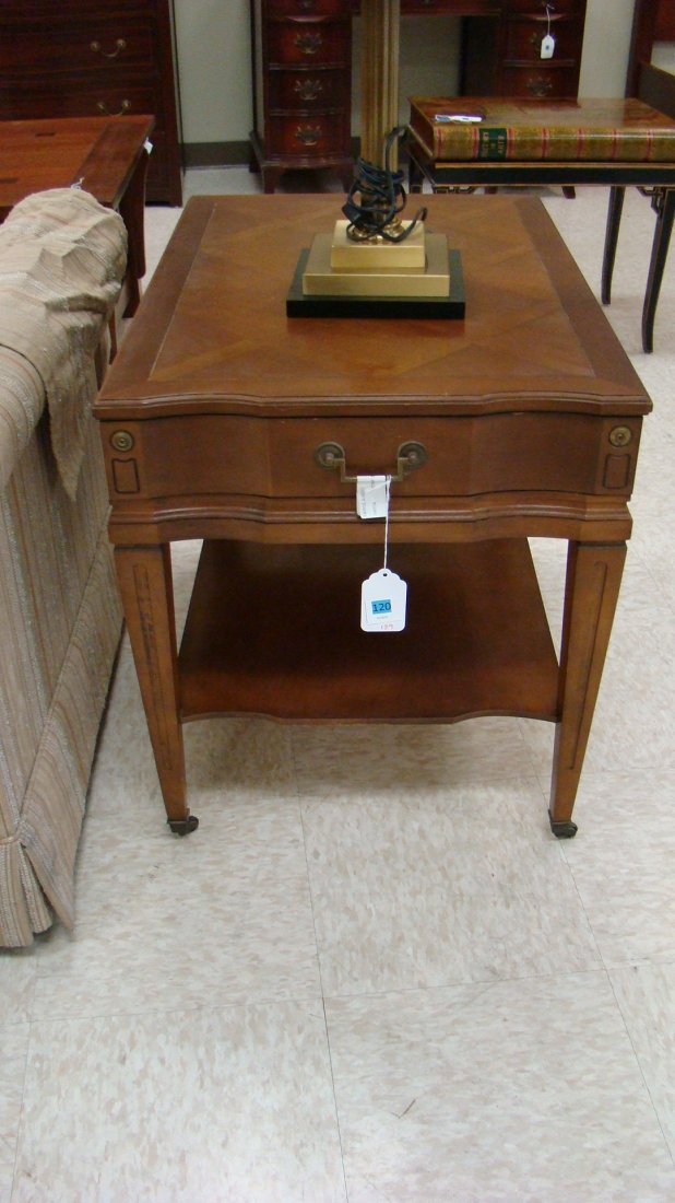 PR SINGLE DRAWER END TABLES (1 of 8)