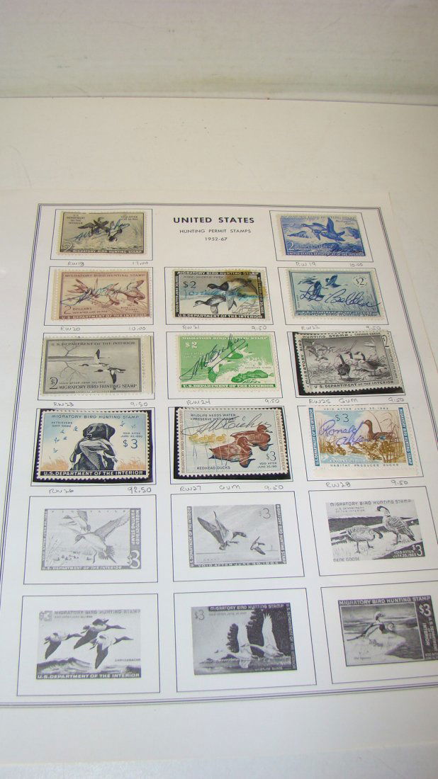 RARE MIGRATORY BIRD HUNTING STAMPS (1 of 7)