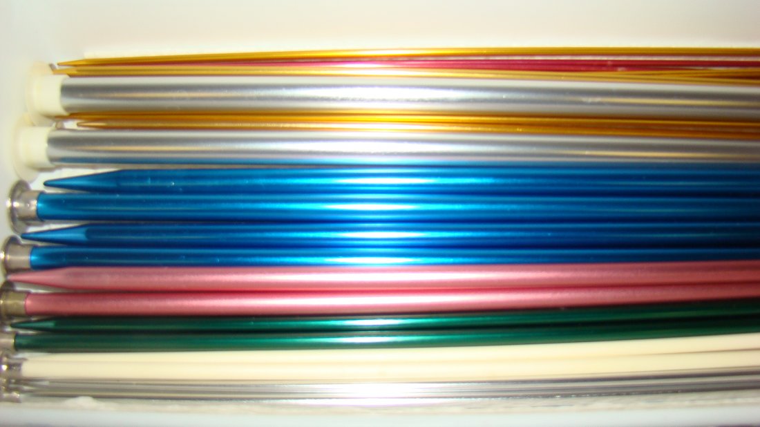 14 2-PC SETS OF KNITTING NEEDLES (1 of 4)