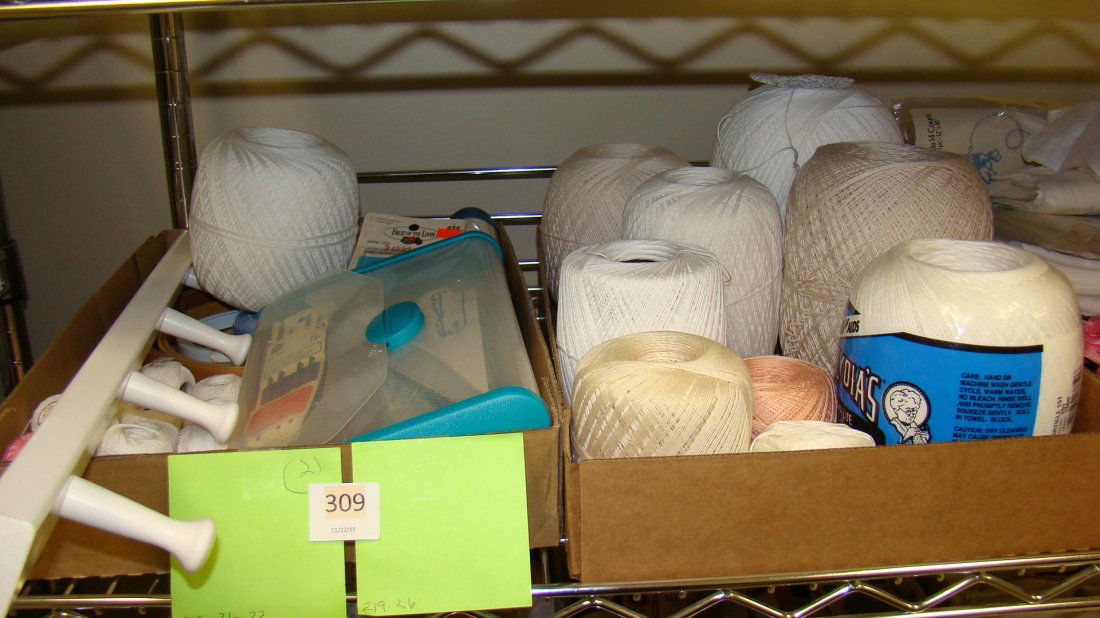 2 BOXES EMBROIDERY THREAD (1 of 3)