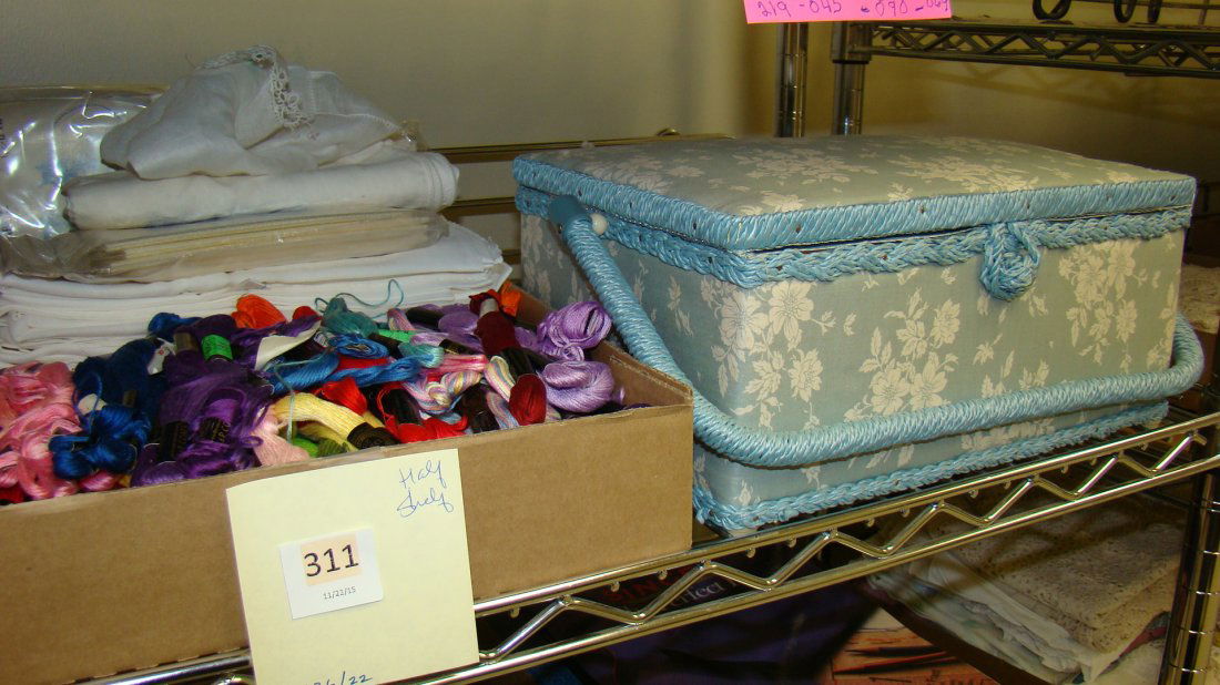 VARIOUS EMBROIDERY ITEMS (1 of 3)