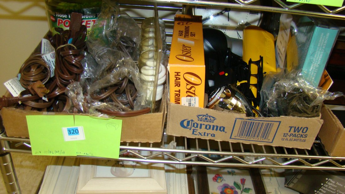 2 BOXES - HOUSEHOLD ITEMS (1 of 3)