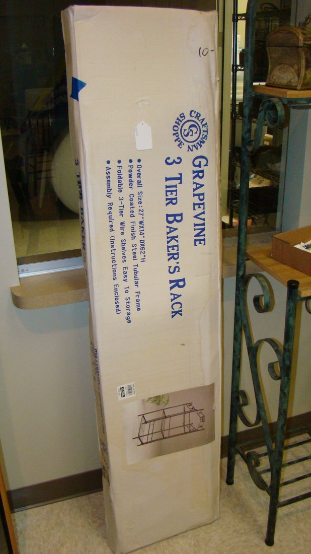 NIB 3 TIER BAKERS RACK (1 of 3)